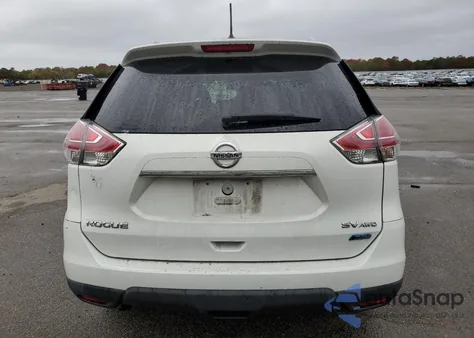 2014 Nissan Rogue S из США, поврежденный, VIN 5N1AT2MV9EC782135